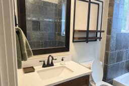 Guest bath before turnover photo