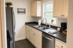 Kitchen after turnover photo